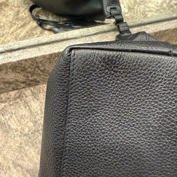 Tory Burch THEA HOBO black leather bag - Picture 11 of 15